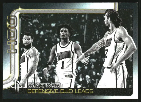 2025-26 Topps Blackout #297 Amen Thompson