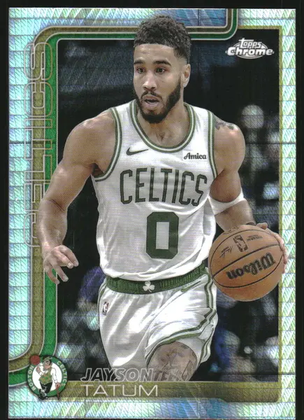 2025-26 Topps Chrome Prism Refractors #49 Jayson Tatum