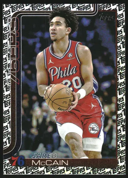 2025-26 Topps Foil Pattern #24 Jared McCain