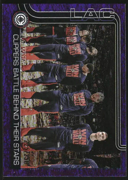 2025-26 Topps Purple Holo Foil #292 James Harden /250