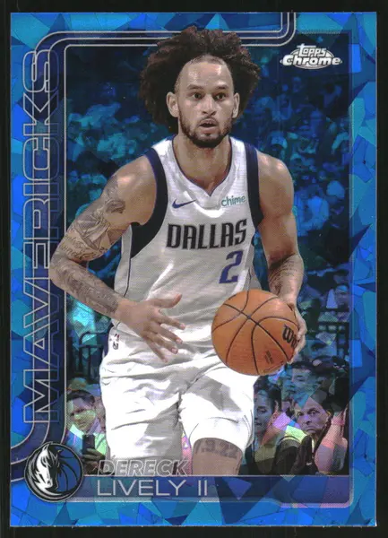 2025-26 Topps Chrome Sapphire #72 Dereck Lively II