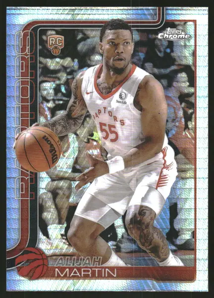2025-26 Topps Chrome Prism Refractors #290 Alijah Martin