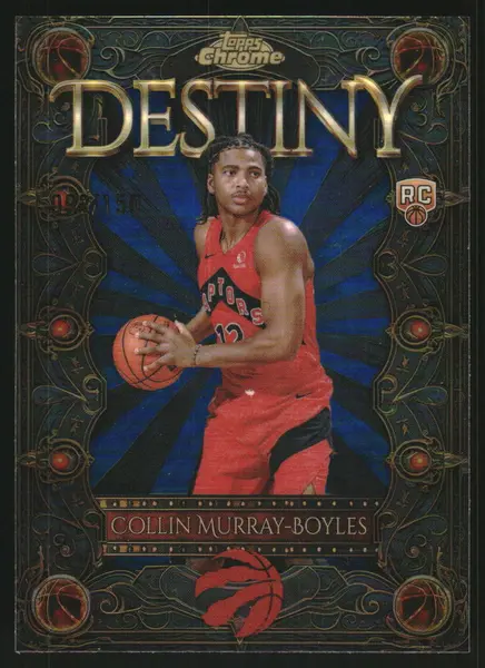 2025-26 Topps Chrome Destiny Aqua Refractors #D20 Nique Clifford /199