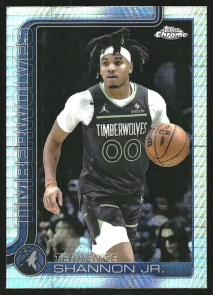 2025-26 Topps Chrome Prism Refractors #198 Terrence Shannon Jr.