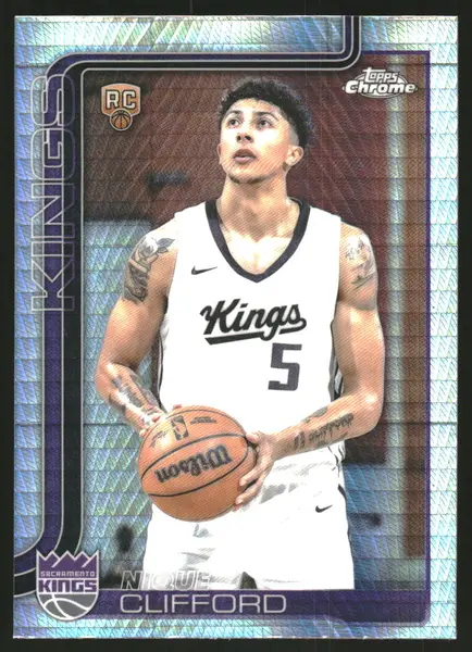 2025-26 Topps Chrome Prism Refractors #274 Nique Clifford