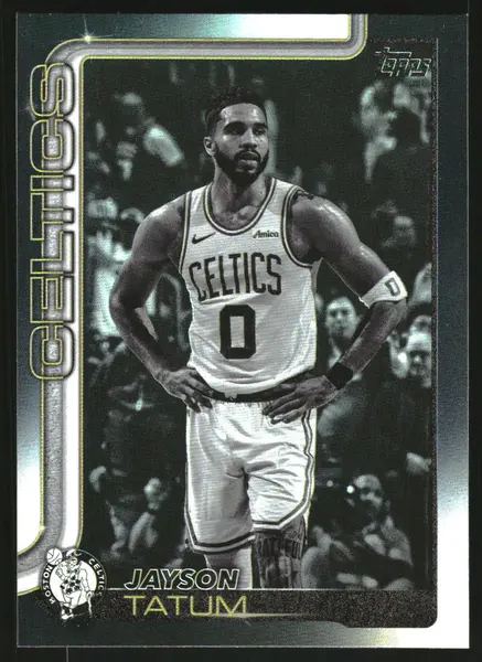 2025-26 Topps Blackout #1 Jayson Tatum