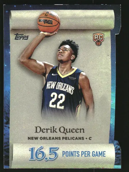 2025-26 Topps Holiday Making The Nice List #ML13 Derik Queen