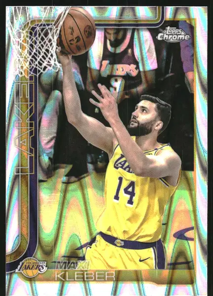 2025-26 Topps Chrome RayWave Refractors #157 Maxi Kleber