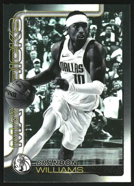 2025-26 Topps Blackout #171 Brandon Williams
