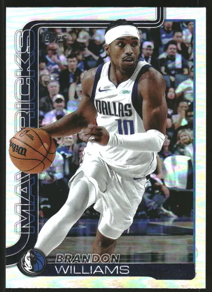 2025-26 Topps Rainbow Foilboard #171 Brandon Williams