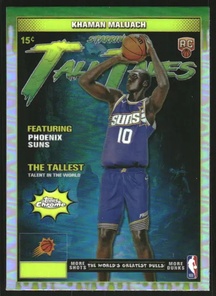 2025-26 Topps Chrome Tall Tales Refractors #TT17 Khaman Maluach