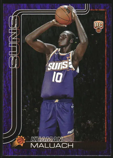 2025-26 Topps Purple Holo Foil #210 Khaman Maluach /250