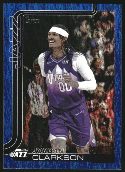 2025-26 Topps Blue Holo Foil #132 Jordan Clarkson /150