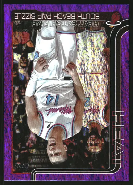 2025-26 Topps Purple Holo Foil #284 Tyler Herro /250