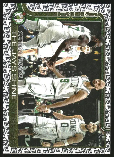 2025-26 Topps Foil Pattern #272 Jayson Tatum