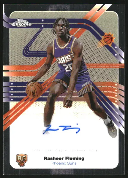 2025-26 Topps Chrome Next Stop Signatures #NSRF Rasheer Fleming Auto