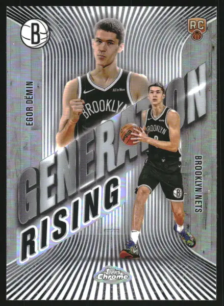2025-26 Topps Chrome Generation Rising Refractors #GR15 Egor Demin