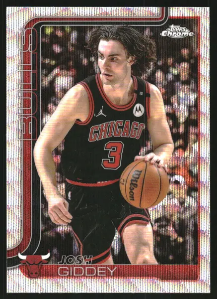 2025-26 Topps Chrome Wave Refractors #48 Josh Giddey