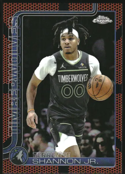 2025-26 Topps Chrome Basketball Refractors #198 Terrence Shannon Jr.