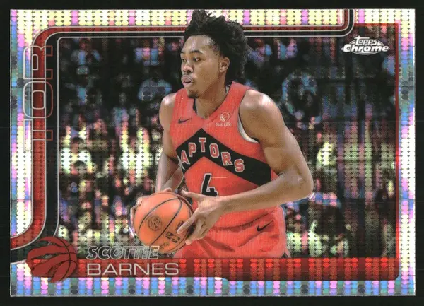2025-26 Topps Chrome Pulsar Refractors #203 Scottie Barnes