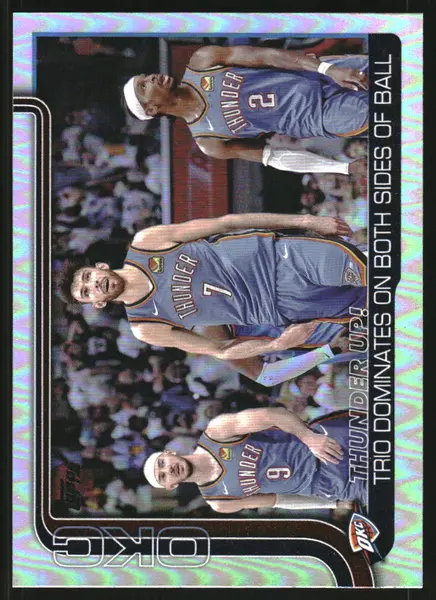 2025-26 Topps Rainbow Foilboard #288 Shai Gilgeous-Alexander