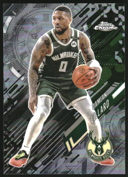 2025-26 Topps Chrome Go Time Refractors #GT10 Damian Lillard