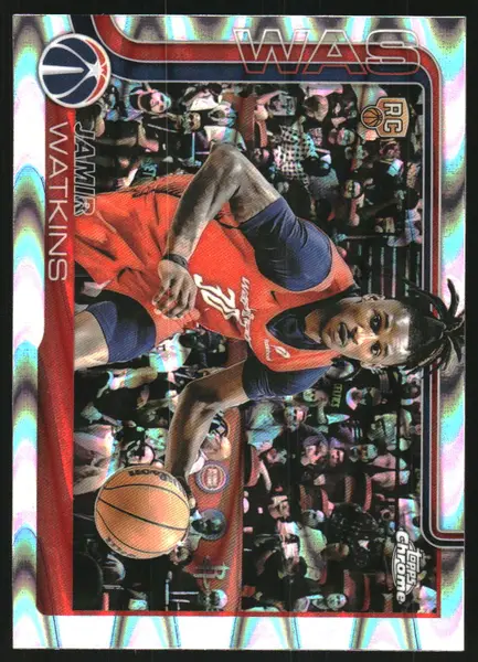 2025-26 Topps Chrome RayWave Refractors #294 Jamir Watkins
