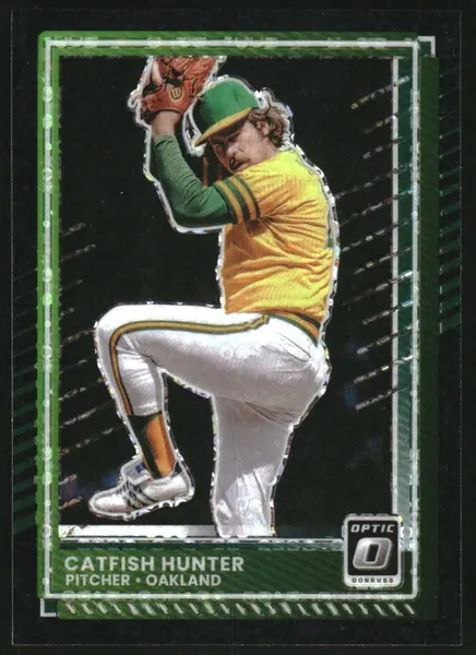 2025 Donruss Optic Circles #12 Catfish Hunter