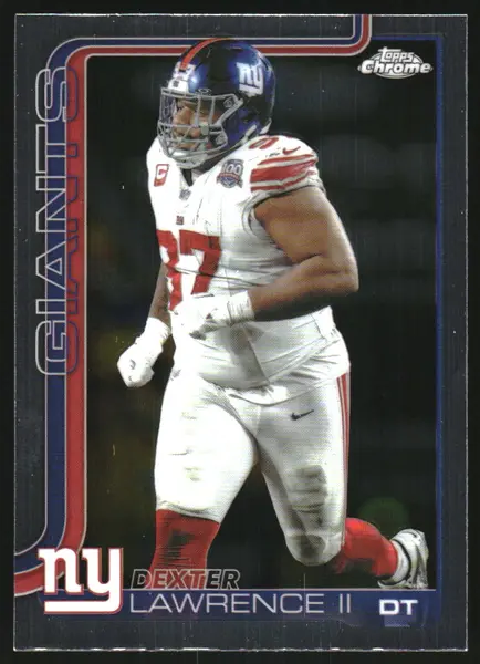 2025 Topps Chrome #230 Dexter Lawrence II
