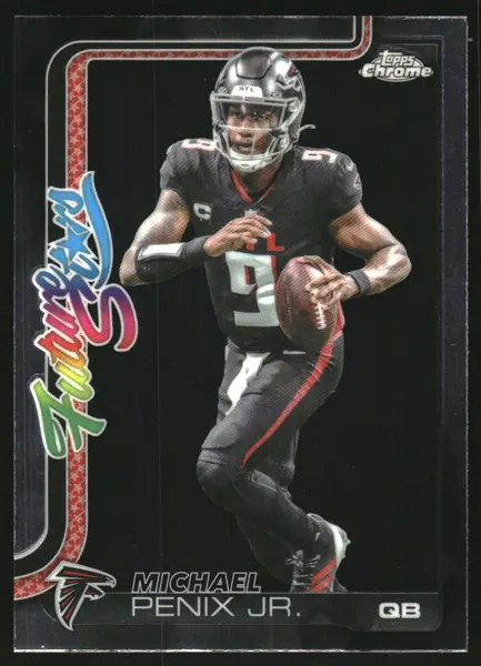 2025 Topps Chrome Future Stars #FS19 Michael Penix Jr.