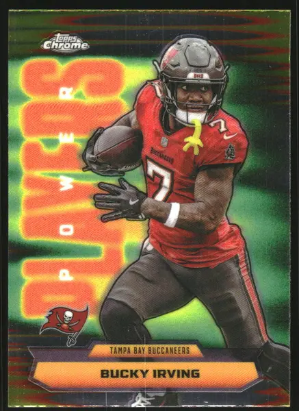 2025 Topps Chrome Power Players #PP18 Bucky Irving