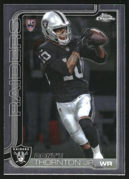 2025 Topps Chrome #385 Dont'e Thornton Jr. RC