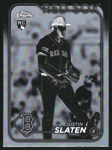 2024 Topps Chrome Update Negative Refractors #USC46 Justin Slaten