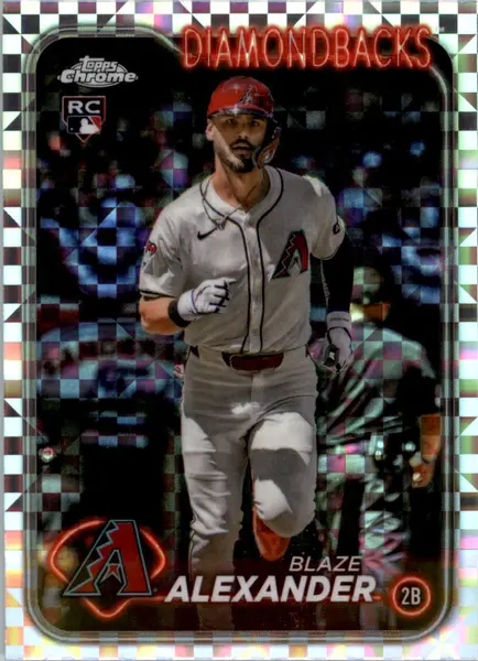 2024 Topps Chrome Update X-Fractors #USC53 Blaze Alexander