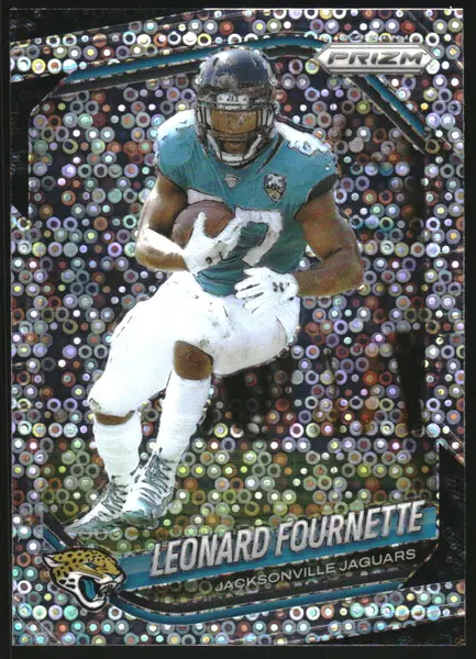 2025 Panini Prizm Prizms No Huddle #37 Leonard Fournette