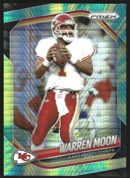2025 Panini Prizm Prizms Hyper #52 Warren Moon /200