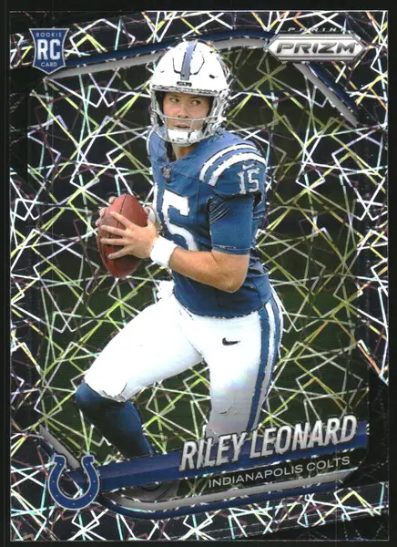 2025 Panini Prizm Prizms Lazer #342 Riley Leonard