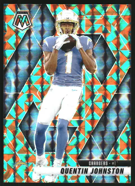 2025 Panini Mosaic Football Tessellation Quentin Johnston #43